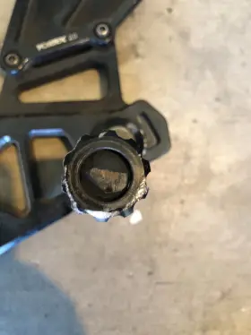 Rs433k Vortex 2018 Gsxr 1000 - Adjustable Rear Set Version 2 Black