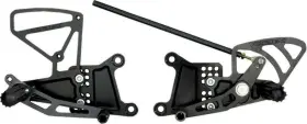 Rs603k Vortex Adjustable Rear Set Black