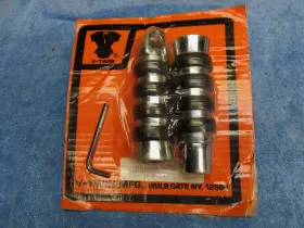 27-1660 Vtwin Harley Magna Ring Style Large Footpeg Set Female Mount