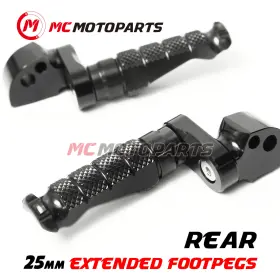 Vvrfpa0925mmbkmccpxxcl4779 Vvracing R-fight Passenger Footpegs 25mm Riser For Speed Triple 900