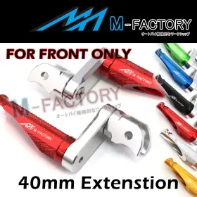 Vvrfpfg5640mmbkmfpxxcl4001 Vvracing Shinobi Rider Footpegs 40mm Lowering For Mv Agusta 750 910 989r Brutale