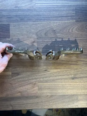 T-peg-6 Warp 9 T-peg 6 Foot Pegs Magnesium Used