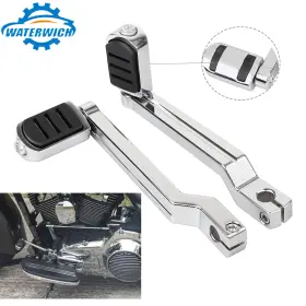 Zdg-5463 Waterwich Shifter Lever Pedals Heel Toe Shift Pegs Fits For Harley Glide Road King