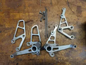 05-0224 Woodcraft 03-09 Suzuki Sv650 Cfmotorsports Rearsets
