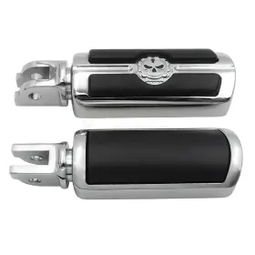 Pa017-cd Xinyun Spare Parts Hzmt216-051-cd-new Gear Skull Relief Chromed Foot Padel For 2018-2019 Breakout Fxbr 114 Fxbrs