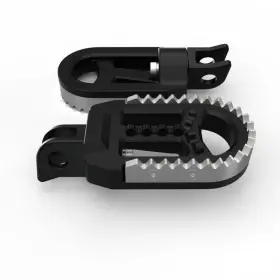Xihwfpe1-a03th-bk Xitomer Non-slip Pegs Plates Placing Foot Fit For Kawasaki Klr650 1987-2018 2022-2024