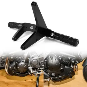 Xihwfpl128-pp Xitomer Adjustable Highway Rider Footpeg Mounts Fit For Kawasaki Versys 650 2015-2023