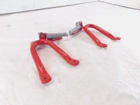 3he-2741l-00-00 Yamaha Fzr600r Fzr600 Rear Right Left Passenger Footpeg Footrests Mount Brackets