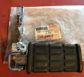 42x-27440-01 Yamaha Virago Right Rear Footrest Nos #42x-27440-01 #ya6