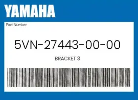 5vn-27443-00-00 Yamaha Genuine Bracket 3 -