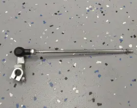 5vx-18112-01-00 Yamaha Oem Gear Shift Elbow Linkage Arm Knuckle Complete With Rod 04-09 Fz6 Fz-6 Fazer