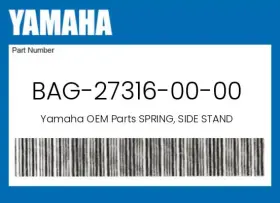 Bag-27316-00-00 Yamaha Genuine Spring Side Stand -