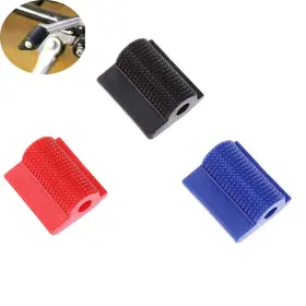 Iop005 Yehveh 3 Pack Motorcycle Shift Lever Cover Shoes Grips Non Black/red/blue