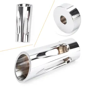 Yfoutlet 550738343349 1 Pcs Chrome Edge Shifter Shift Foot Peg Rest Lever Head For Harley