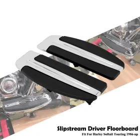 Yhmtivtu 658709313985 Slipstream Front Footboard Rider Floorboards Insert Fit For Harley 1986 Touring