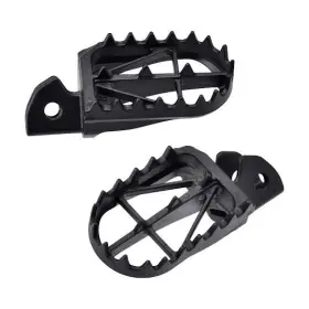 D48-02-547 Zeta Ultra Wide Footpegs Black #d48-02-547 For Honda Crf125f 2019-2021