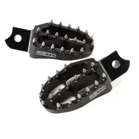 0tgavu4mh2 Zeta High Performance Products Forged Aluminum Spiked Cleat Footpeg Pair Black Honda Monkey 125 19-24