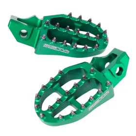 Ze93-1224 Zeta Aluminum Footpeg - Green