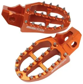 Ze93-1817 Zeta Footpegs - Orange