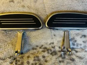 Mz-0401023-e Zxmt Streamline Passenger Foot Board Floorboard For Harley Touring Road Glide 93-24