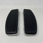 Oem Harley Touring Front Driver Floorboards Foot Bottoms & Inserts Used. Price: $89.96.