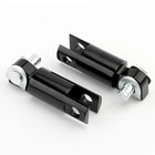 Passenger Rear Foot Pegs Extensions Mount For Harley Touring Street Glide Fatboy New. Price: $13.58.