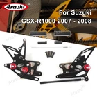 Fit Suzuki GSXR1000 2007 2008 Gsx-r K7 K8 Black Footrest Pegs Pedal New. Price: $139.99.