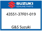 Suzuki Oem Part 43551-37F01-019 Footrest, Rh (black) New. Price: $120.65.