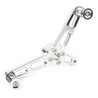 Fit Harley Sportster 883 1200 Silver Front Left Foot Pegs Heel Toe Shifter Lever New. Price: $57.29.
