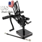 Fxcnc Footpegs Adjust Rearset Pedal Fits Honda CBR600 F4I F3 2001-2004 New. Price: $116.68.