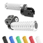 Silver M-grip 1" Cnc Adjustable Front Foot Pegs For Yamaha Xsr 900 16 17 18 19 New. Price: $63.09.