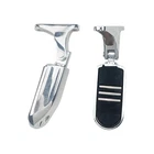 Chrome Rear Passenger Footpeg Mount Bracket Fit For Harley Touring 1993-2025 New. Price: $51.00.