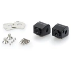 Puig Adjustable Footpeg Mounts - Black, Passenger / Requires 20MM Or 40MM New. Price: $9.03.