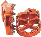 Flo Motorsports Pro Series Footpegs - Orange Aluminum New. Price: $169.57.