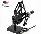 Fxcnc Black Rearsets Footpegs Pedal For Suzuki GSXR600/GSXR750 2006-2009 2010 Us New. Price: $115.33.