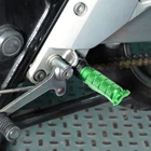 Green Billet R-fight Front Foot Pegs For ZX-6R Ninja ZX-600 95-98 99 New. Price: $83.00.