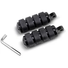 Drag Specialties 1603-0352 Black Softride Iso Style Harley Male Mount Foot Pegs New. Price: $38.06.