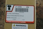 V-twin Flame Footpeg For Harley Davidson Repl. 50312-03 New. Price: $89.95.