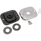 Chrome Front Hydraulic Brake Pump Cover For Harley-davidson 96-17 Nuovo. Price: $31.83.