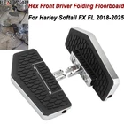 Front Pegs Floorboards Pedal Footrest For Harley Softail Breakout Low Rider New. Price: $75.50.