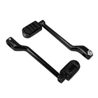 Black Shifter Lever Pegs Motorcycle Heel Toe Kit New. Price: $20.57.