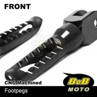Bob Cnc Front Rider Foot Pegs Black For Suzuki GSX-S125 17 18 19 New. Price: $56.87.