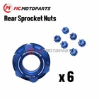 M10 X1.25 Thread Rear Sprocket Nuts For Yamaha MT01 MT03 MT07 MT09 FZ09 MT-10 New. Price: $22.13.