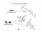 Suzuki Gsx-s 1000F Stainless Steel Foot Rest Hanger Bolts Front & Rear New. Price: $17.71.