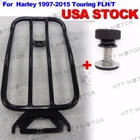 Httmt Black Solo Seat Luggage Rack + Cnc Bolt For Harley 97-15 Touring Flh/flt New. Price: $44.28.