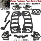 For Harley Mx Floorboard Footboards Shift Lever Touring Street Electra Glide 93+ New. Price: $176.39.