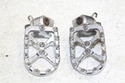2002 Yamaha Yz 125 Flo Foot Pegs Set Hardware Springs Rests Used. Price: $89.99.