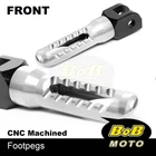 Bob Cnc Front Rider Foot Pegs Titanium For Kawasaki ER-6F 06 07 08 New. Price: $56.87.