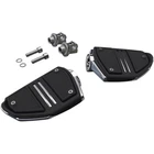 Ciro Chrome Twin Rail Footrests With Male-mount Adapters 61405 New. Price: $169.99.