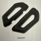 Harley Davidson Empire Passenger Floorboards Touring Dyna Black Softail New Set. Price: $325.00.